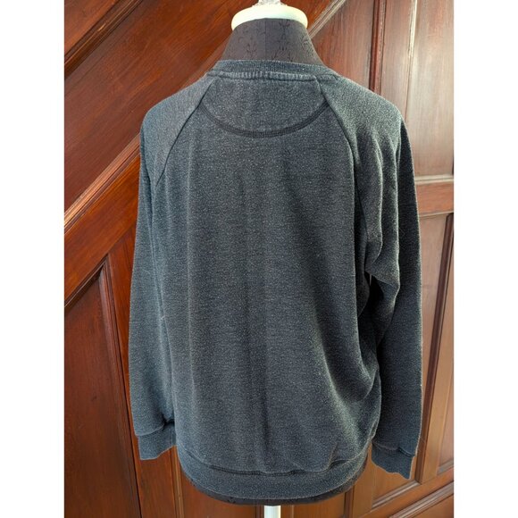 AC/DC Lucky Brand Black Graphic Sweatshirt S Cotton/Polyester Womens - Picture 3 of 7